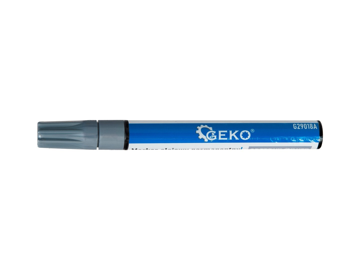 GEKO ezüst olajfilc marker - tartós, 24 db-os display