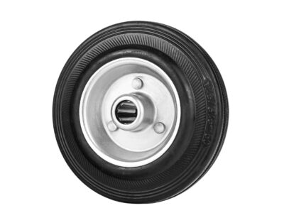 GEKO acél-gumi kerék 125mm 100kg teherbírás