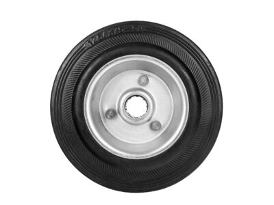 G71544 kép 2 GEKO acél-gumi kerék 125mm 100kg teherbírás