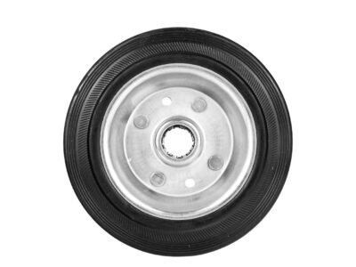 G71545 kép 2 GEKO acél-gumi kerék 160mm 130kg teherbírás
