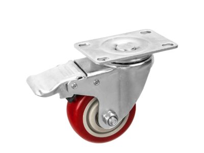G71549 kép 2 GEKO forgó kerék készlet 75mm 100kg - 4db (2 fékes, 2 sima)