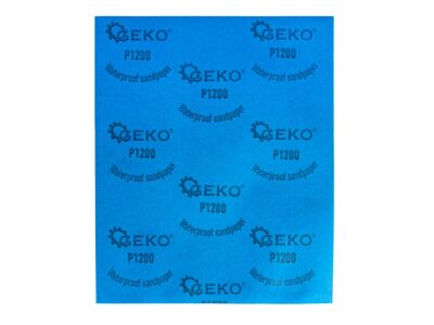 G78493 kép 2 GEKO vízálló csiszolópapír lap 230x280mm P1200 (50db/csomag)