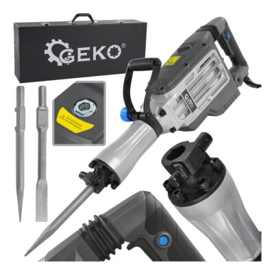 GEKO Ütőfúrókalapács 65J 1700W kiegészítőkkel