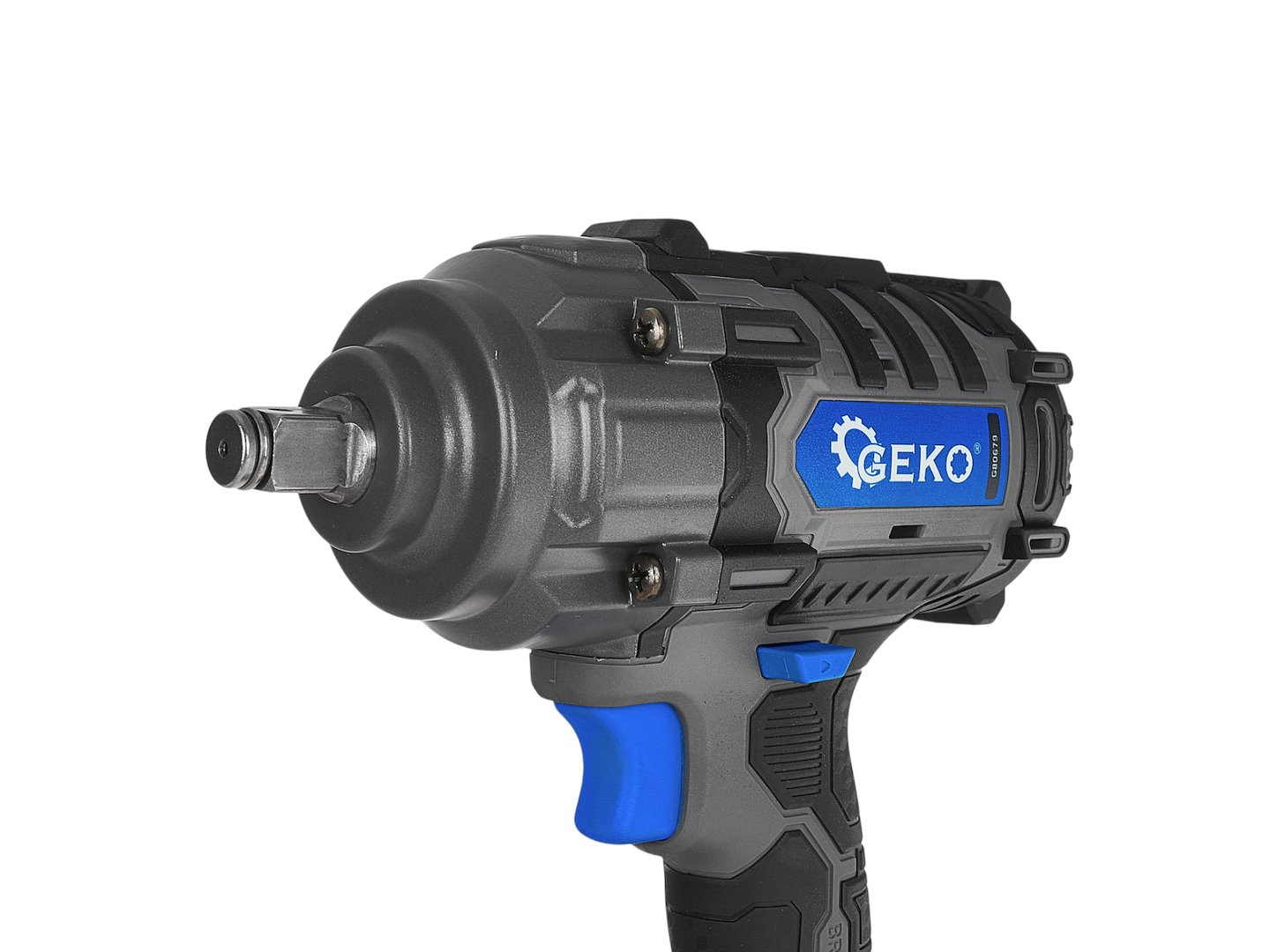 GEKO akkumulátoros ütvecsavarozó 850Nm 21V 2x4.0Ah