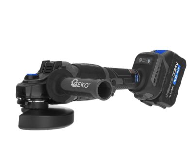 G80680 kép 2 GEKO akkumulátoros sarokcsiszoló 125mm 950W 21V 2x4.0Ah