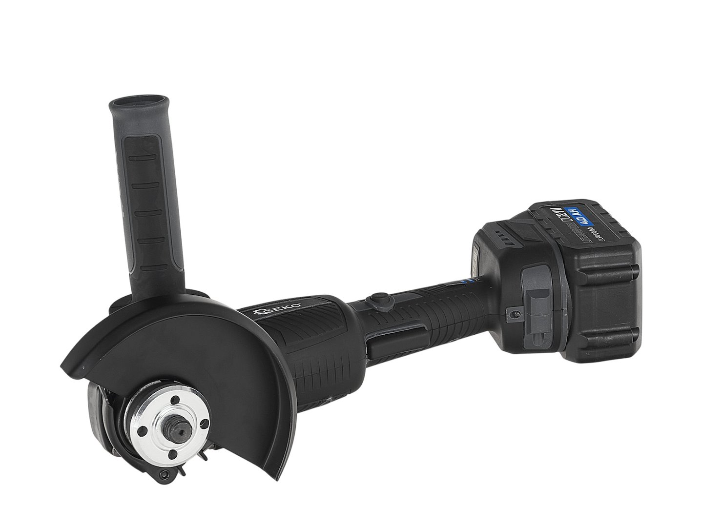 GEKO akkumulátoros sarokcsiszoló 125mm 950W 21V 2x4.0Ah