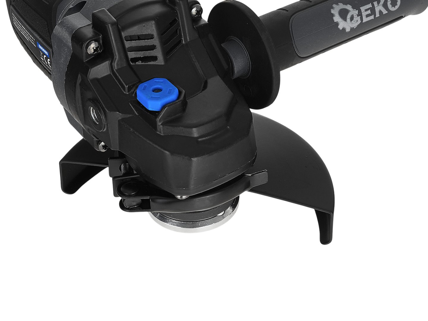 GEKO akkumulátoros sarokcsiszoló 125mm 950W 21V 2x4.0Ah