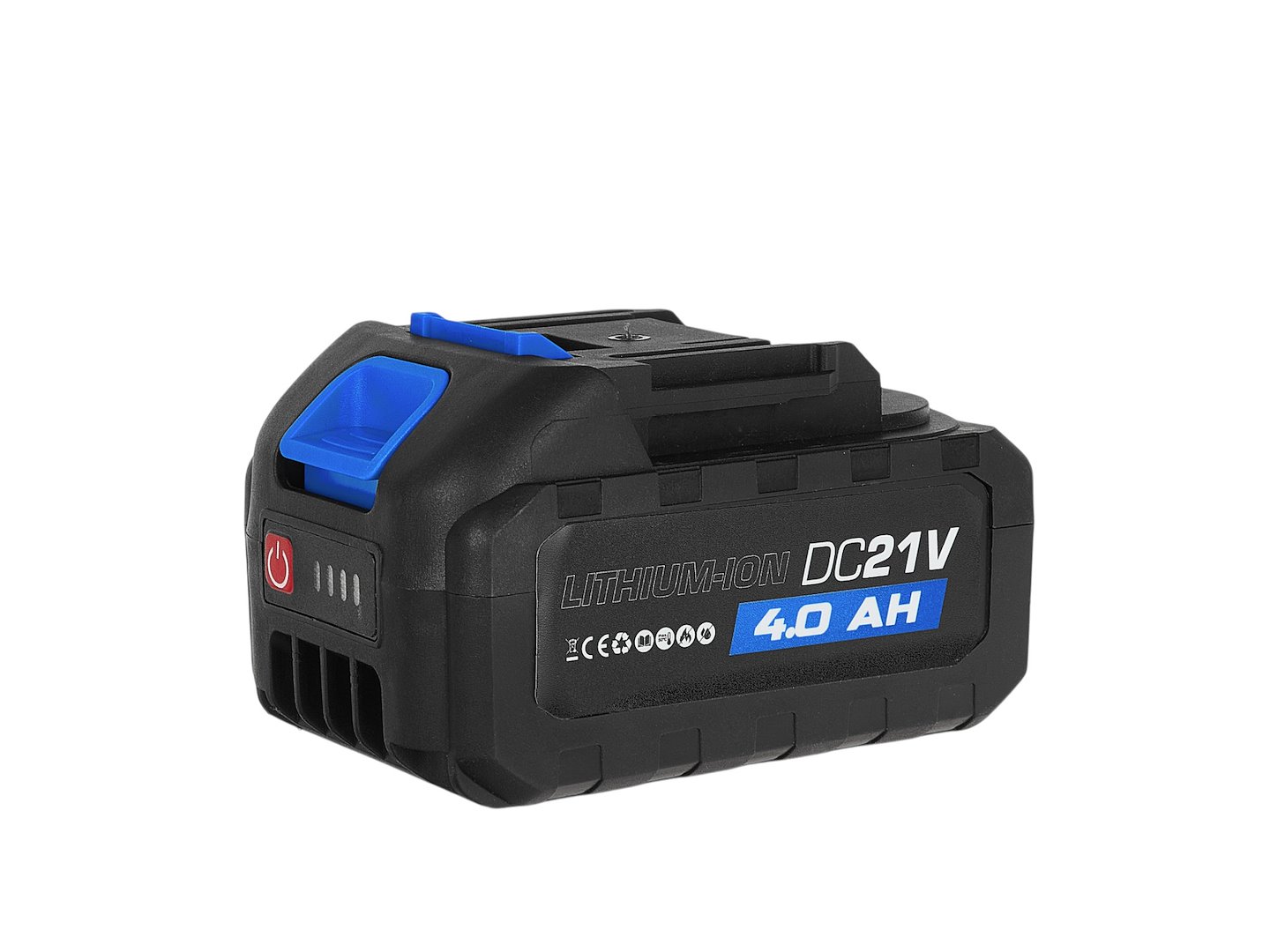 GEKO akkumulátoros sarokcsiszoló 125mm 950W 21V 2x4.0Ah