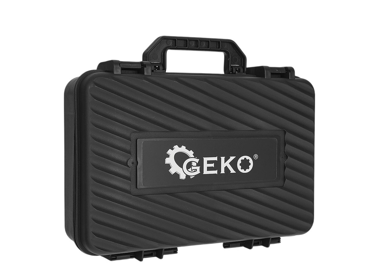 GEKO akkumulátoros sarokcsiszoló 125mm 950W 21V 2x4.0Ah