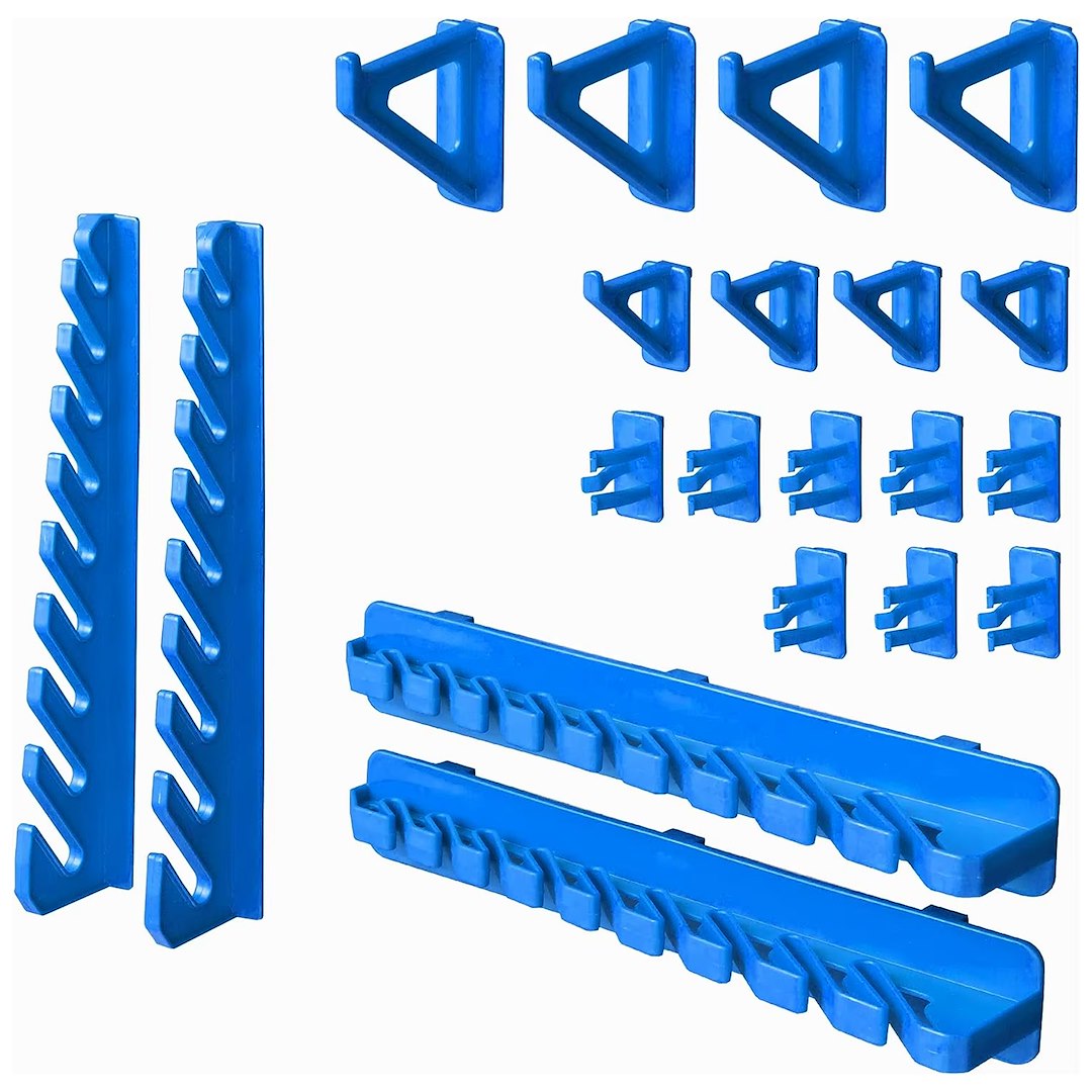 GEKO fali szerszámtábla 8 paneles 2304×780mm + 128 db tartozék