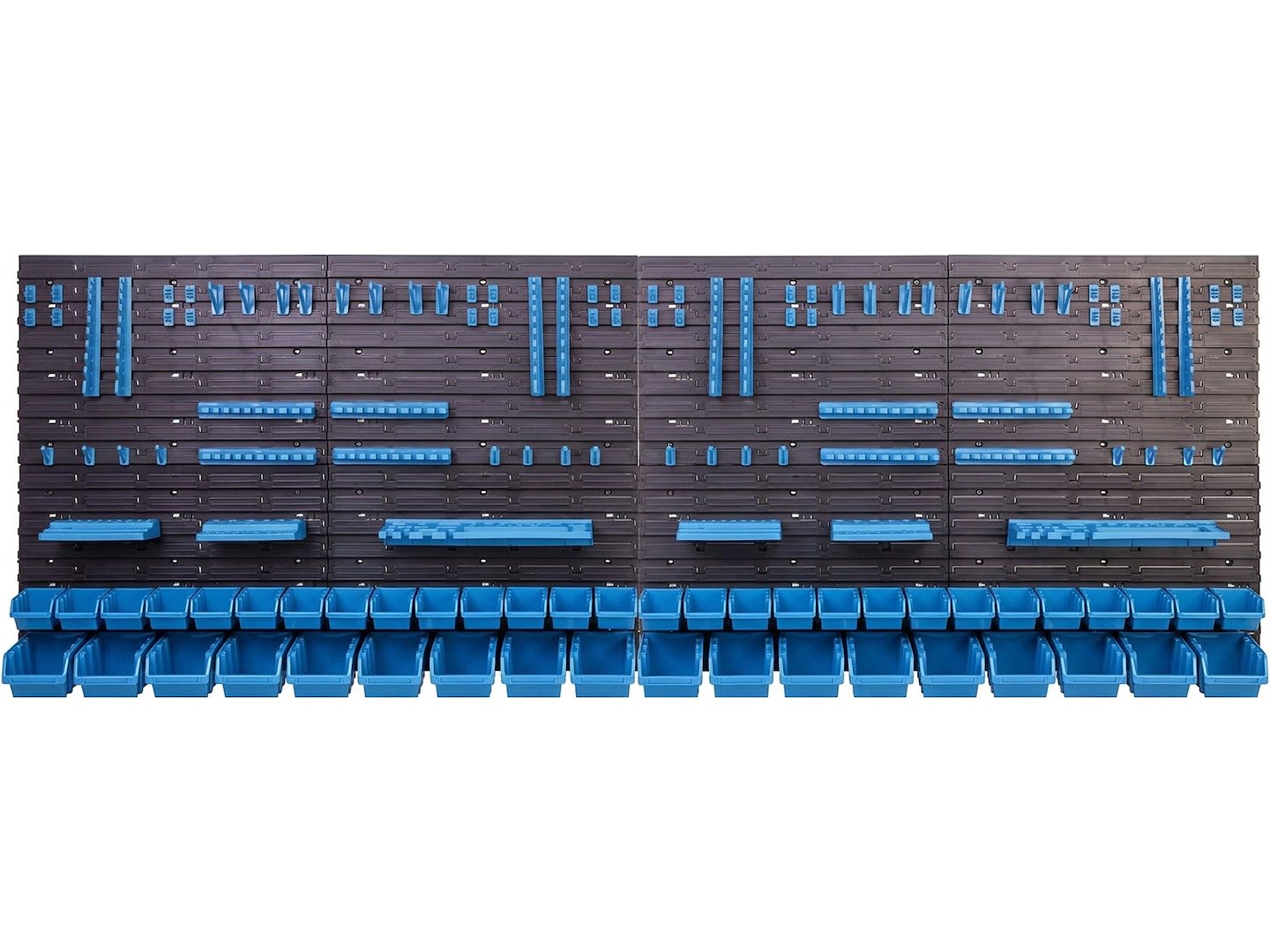 GEKO Fali szerszámtartó rendszer 8 paneles 2304×780mm + 132 kiegészítő