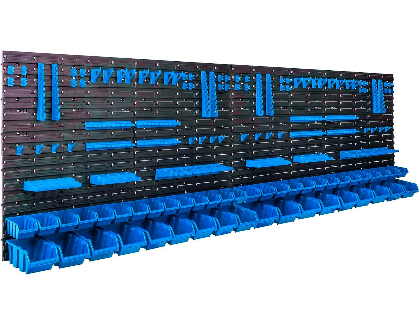GEKO Fali szerszámtartó rendszer 8 paneles 2304×780mm + 132 kiegészítő