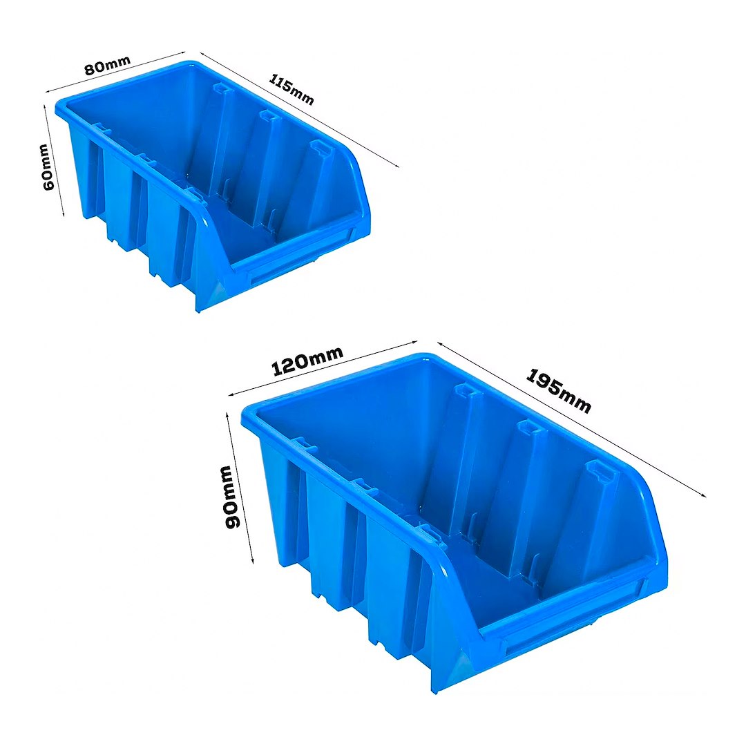 GEKO Fali szerszámtartó rendszer 8 paneles 2304×780mm + 132 kiegészítő