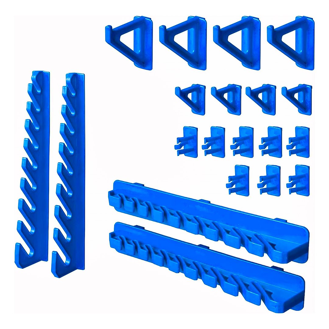 GEKO Fali szerszámtartó rendszer 8 paneles 2304×780mm + 132 kiegészítő