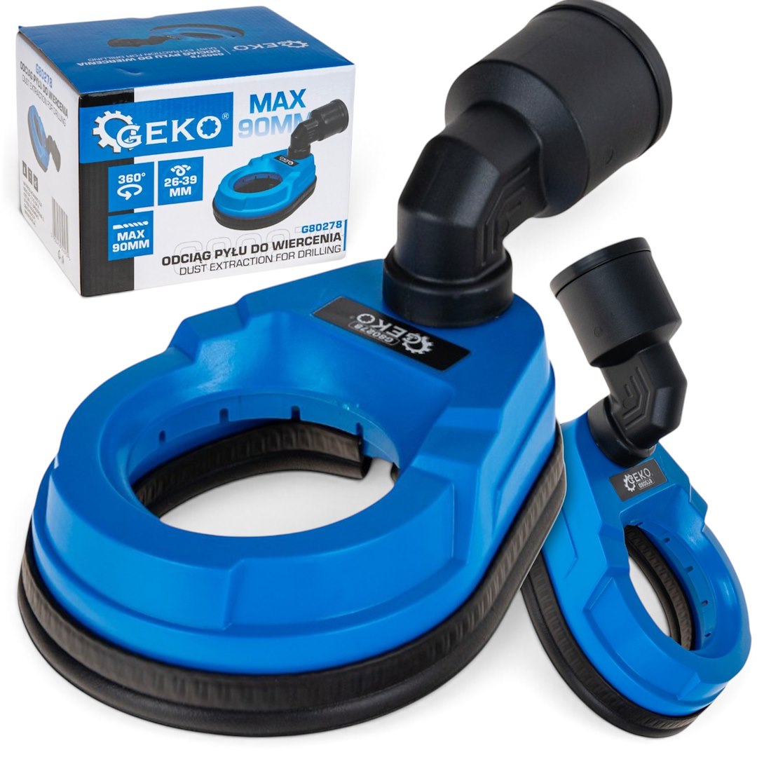 GEKO fúrási porelszívó adapter 90mm