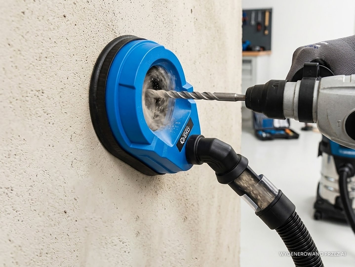 GEKO fúrási porelszívó adapter 90mm