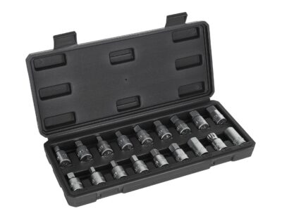 G02711A kép 2 GEKO olajleeresztő kulcs készlet 18 részes 3/8"