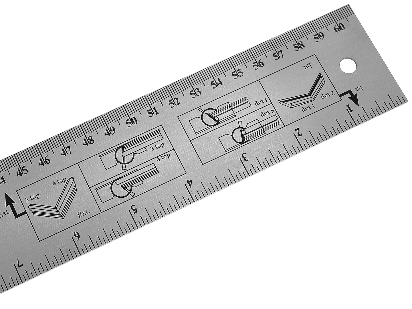 GEKO állítható szögmérő 600mm (10-50°)