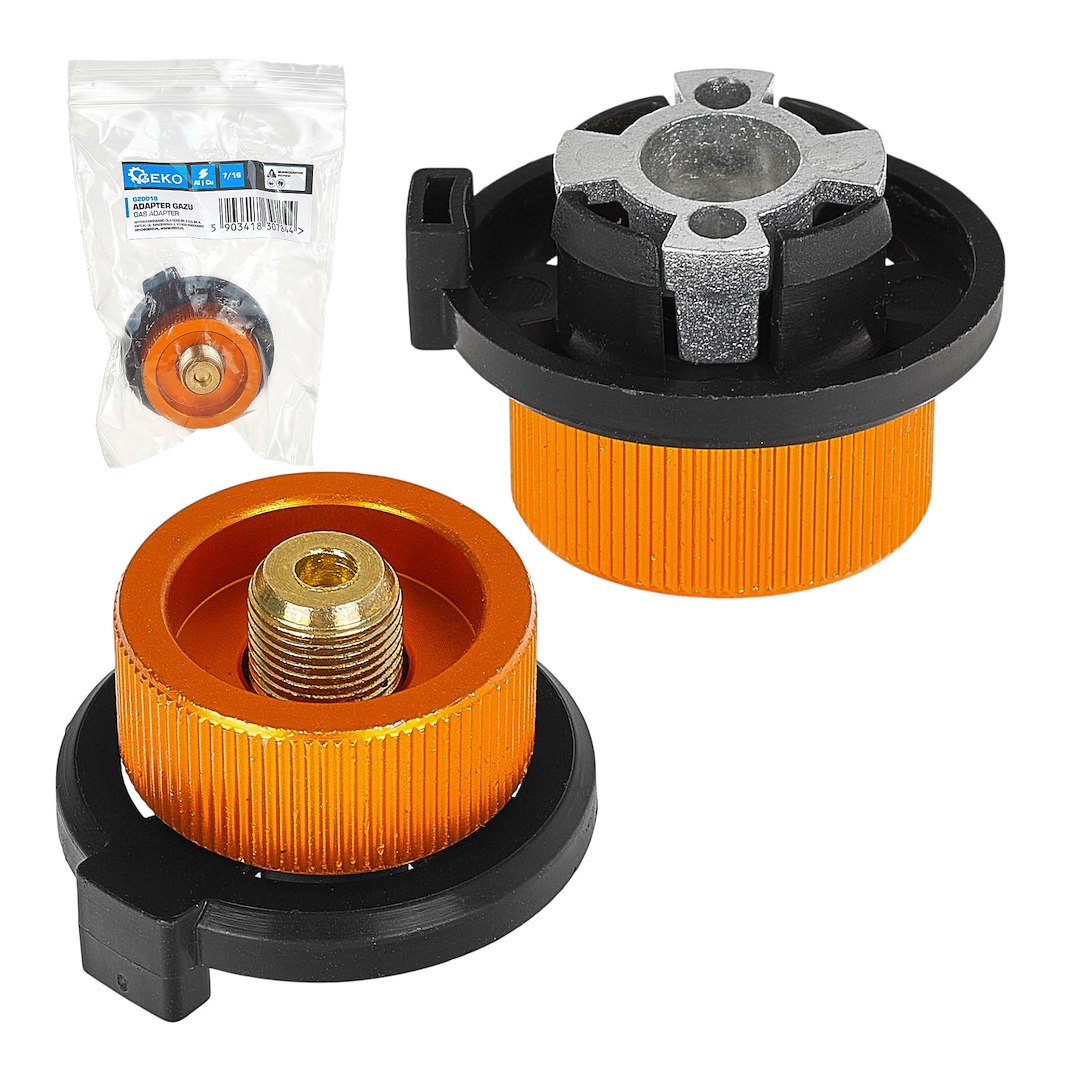 GEKO gázpatron adapter 7/16 menetes (500g)