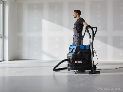 G81083 kép 2 GEKO ipari porszívó gipszhez automatikus szűrőrázóval 1600W