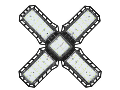 K02076 kép 2 GEKO LED munkavégzésű mennyezeti lámpa E27 43W 3400lm 6500K összecsukható