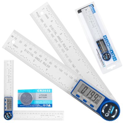 GEKO digitális szögmérő 200mm - pontos szögmérés és dőlésszög mérés