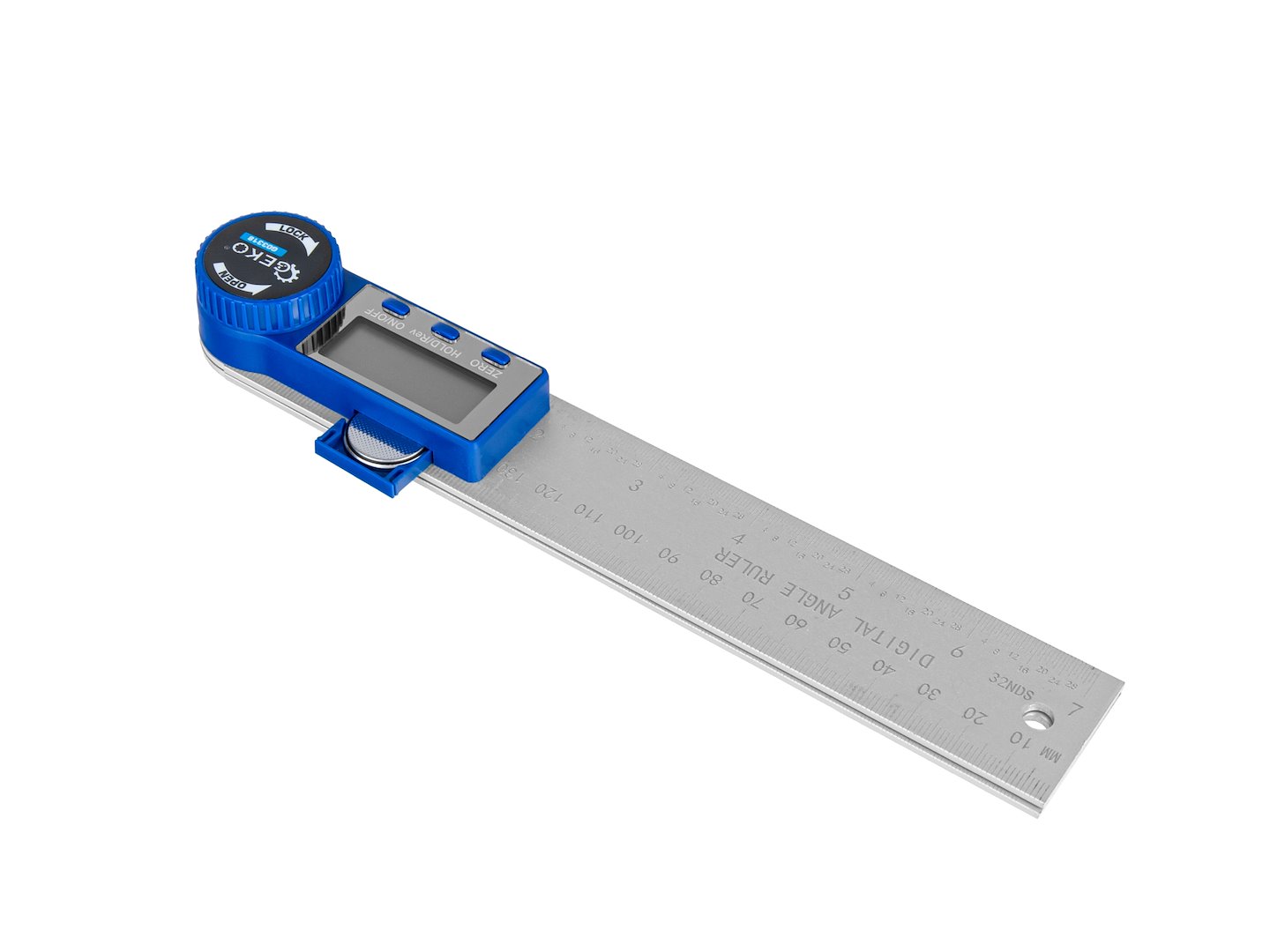 GEKO digitális szögmérő 200mm - pontos szögmérés és dőlésszög mérés