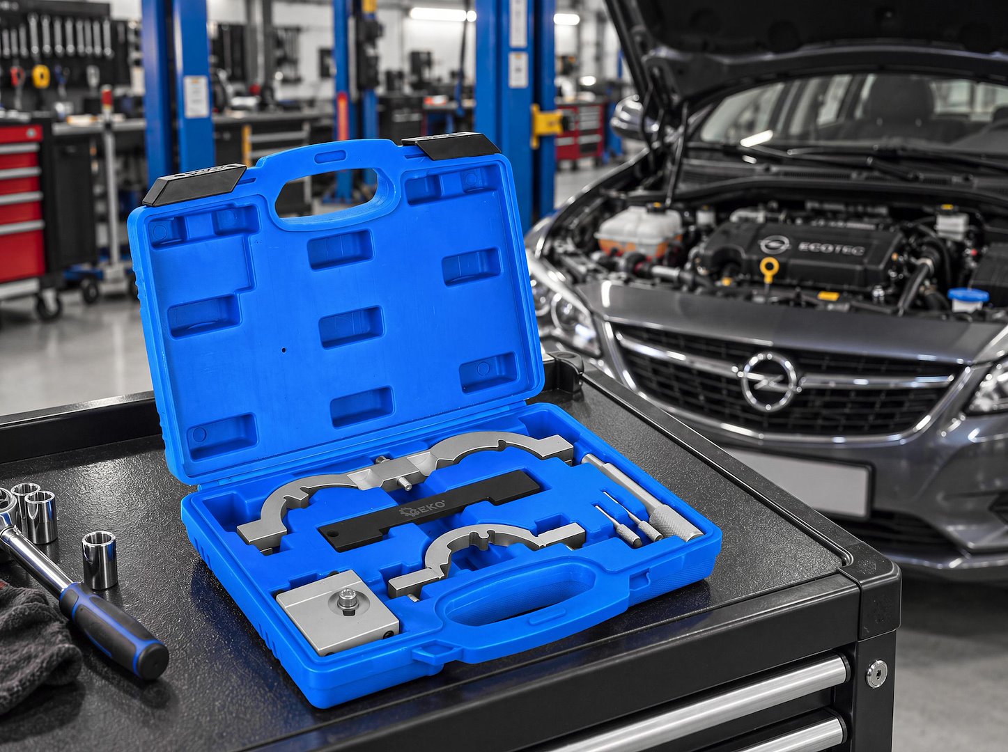 GEKO vezérlésrögzítő készlet Opel Vauxhall 1.0 1.2 1.4 Turbo motorokhoz