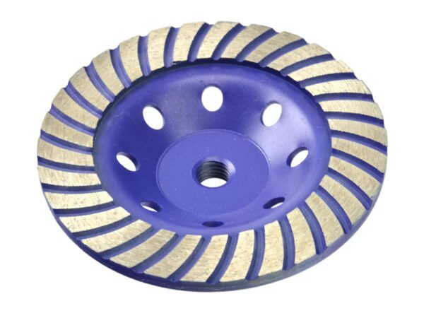 Duplasoros gyémánt betoncsiszoló 125xGWINT M14 Turbo - Image 2