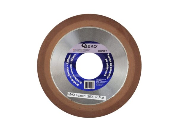 Gyémánt élezőkorong körfűrésztárcsa élezéshez 125x10x32x1.5 (100)