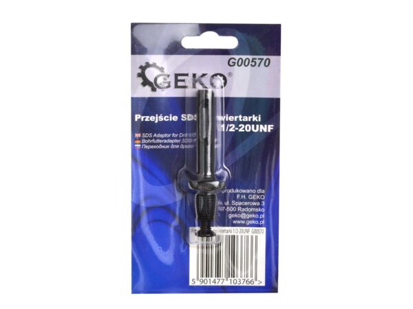 Fúrótokmány adapter SDS+ 1/2-20UNF