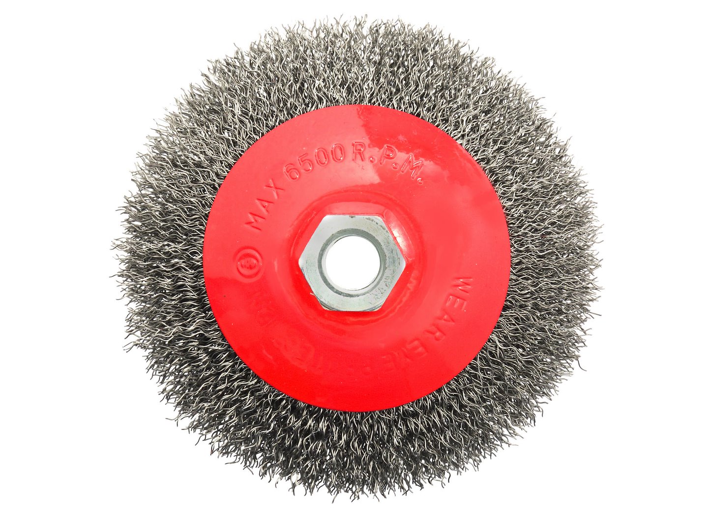 Forgó oldalkefe 115mm M14 hullámos acéldróttal - Image 2