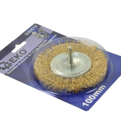 Csapos körkefe 100mm sárgaréz