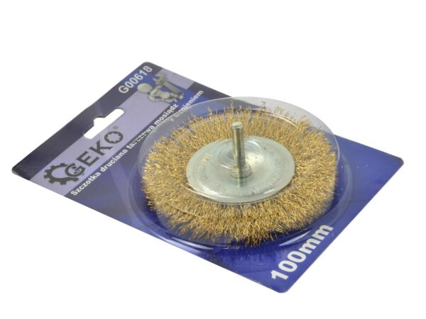 Csapos körkefe 100mm sárgaréz