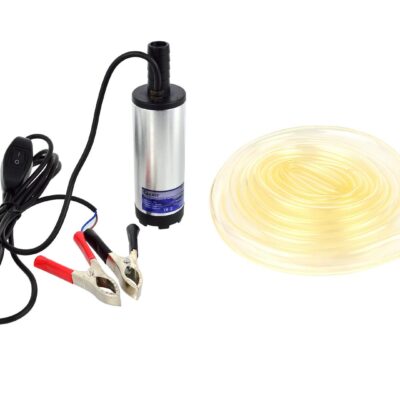 12V 40W 15L/perc dízel merülő kannaszivattyú Ø39mm gázolaj szivattyú csővel