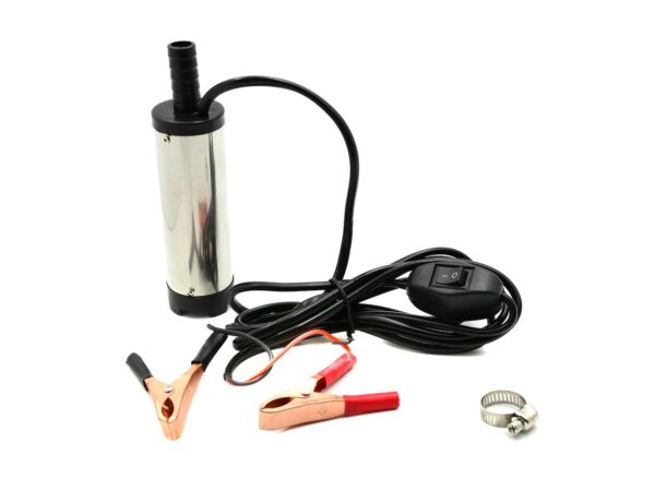 12V 40W 15L/perc dízel merülő kannaszivattyú Ø39mm gázolaj szivattyú