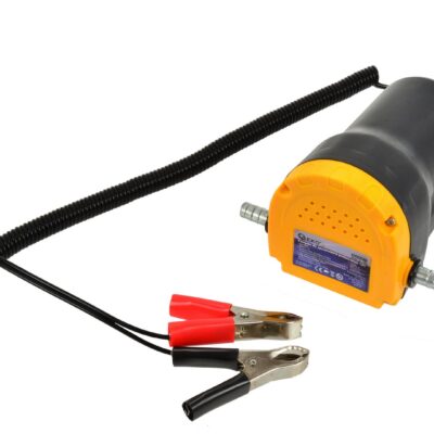 Önfelszívó szivattyú gázolaj motorolaj váltóolaj leszívásához 12V 100W 5L/perc