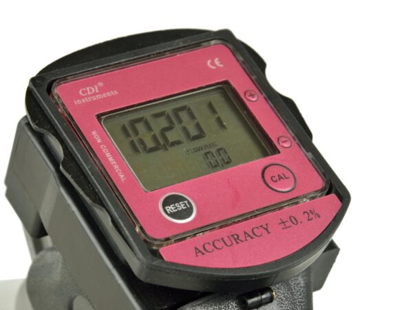 Üzemanyagtöltőpisztoly gázolaj szivattyúhoz digitális LCD mérőórával - Image 4