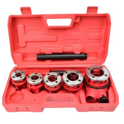 Csőmenetvágó készlet 5 részes 3/8"-1,1/4"