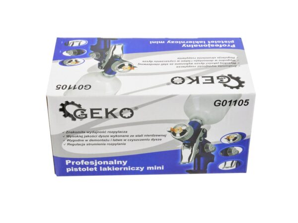 Felültartályos HVLP festékszóró pisztoly 125ml 0.8 - Image 7