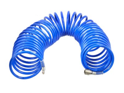 Kompresszor spiráltömlő gyorscsatlakozóval PU 15M /12x8mm