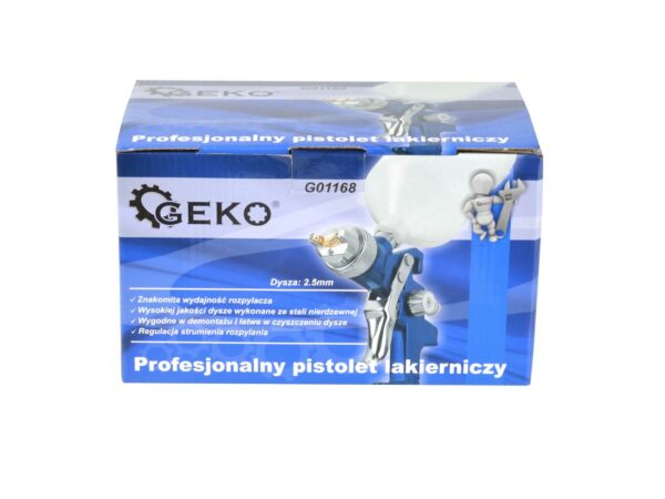 Festőpisztoly alsó tartállyal HVLP 2,5mm - Image 8