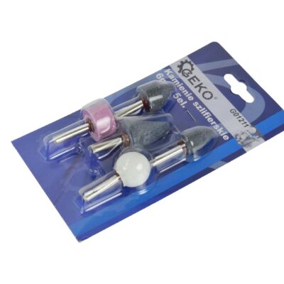 Csapos köszörűkő készlet 6mm 5 részes