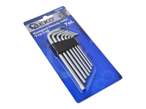 Torx fejű imbuszkulcs készlet T10-T40 7részes - Image 3