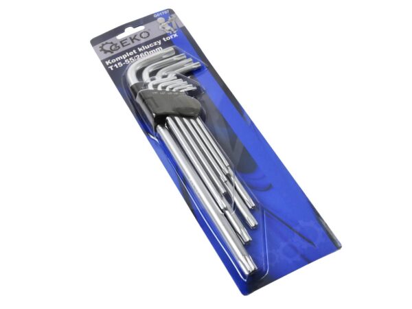 Torx fejű imbuszkészlet T10-T55/190mm - Image 3