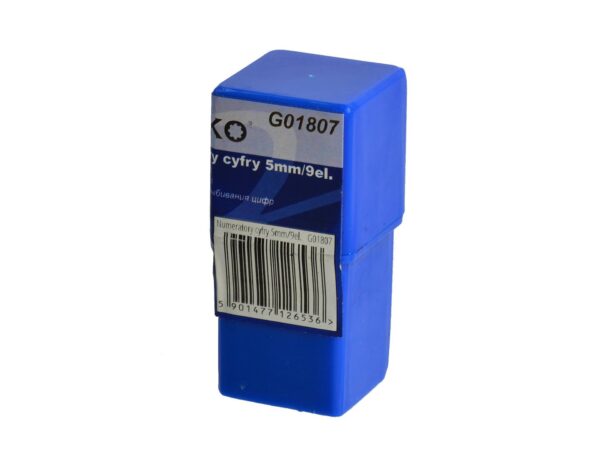 Számbeütők 5mm/9db - Image 3