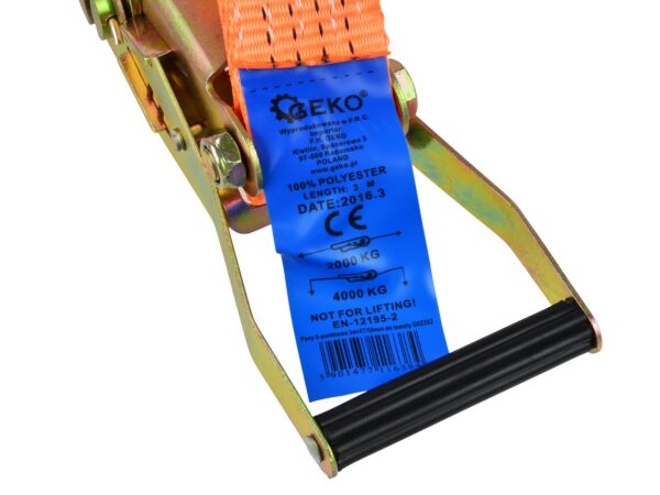 Rakományrögzítő kerék rögzítéshez 3m/4T/50mm - Image 4