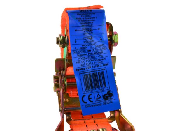 Racsnis heveder 8m/2T/35mm (18) - Image 4