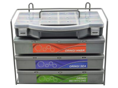 O-gyűrű készlet HNBR, SAE, metrikus 900 részes