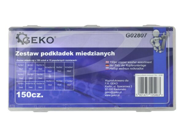 Cu tömítés készlet 150 részes - Image 4